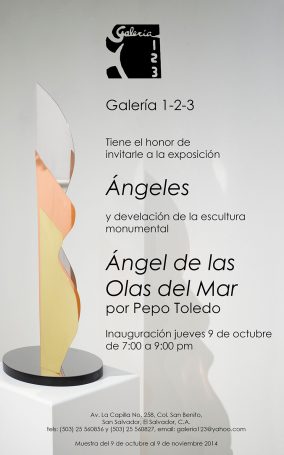 10.9.14-El-Salvador,-Galería-123,-Expo-Ángeles-y-Escultura-Urbana