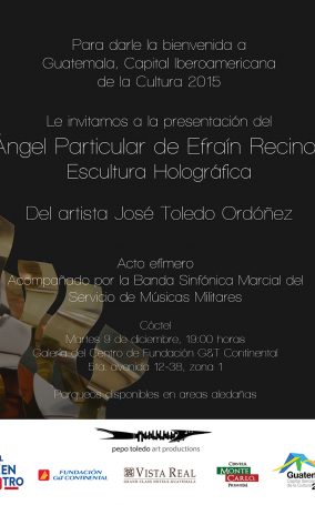 12.12.14-Guatemala,-Fundación-G&T,-Escultura-Holográfica